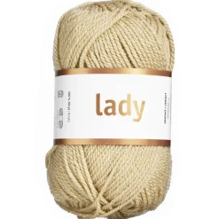 Garn Järbo Lady 50 g beige – 44207 Beige