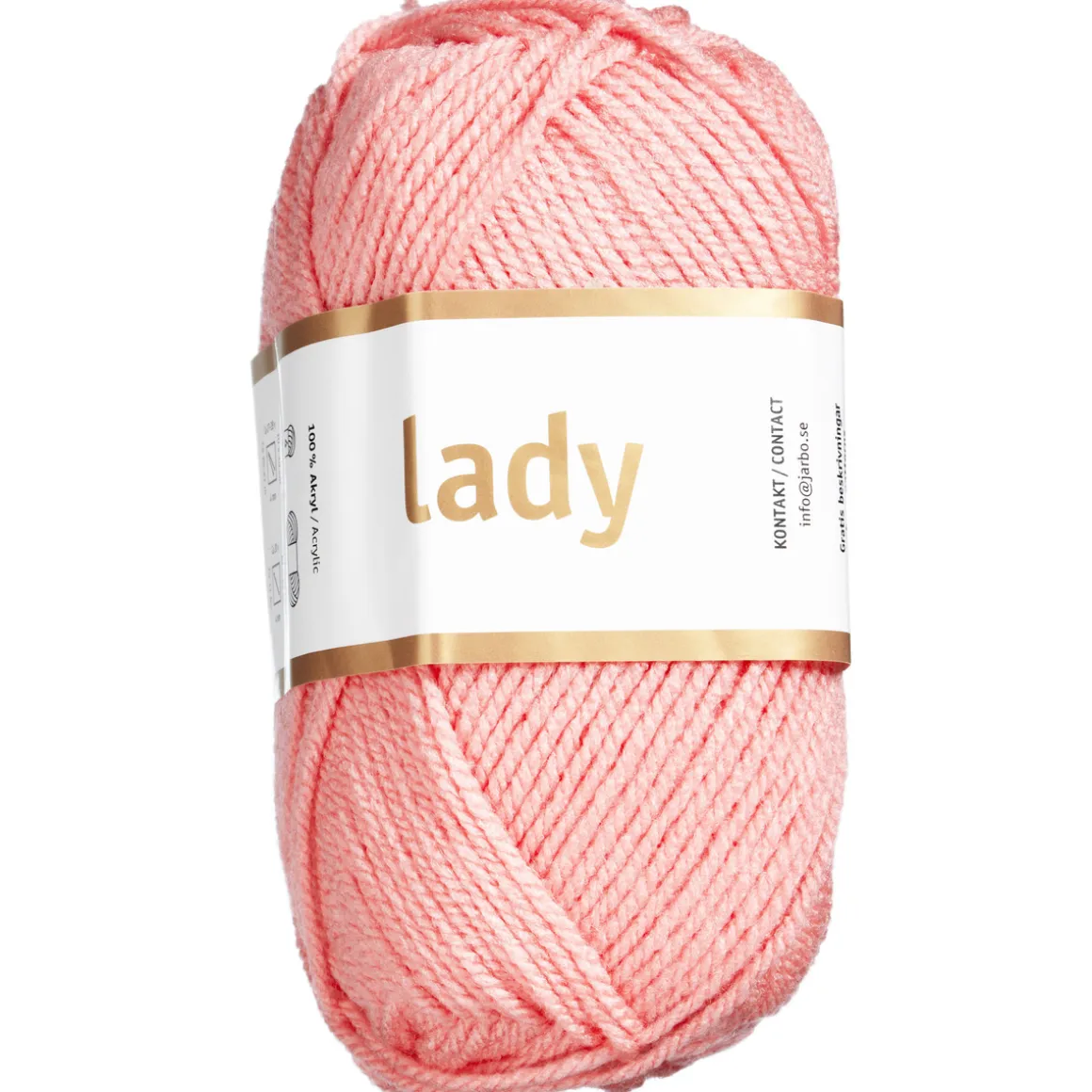 Garn Järbo Lady 50 g rosa – 44217 Soft pink