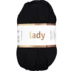 Garn Järbo Lady 50 g sort – 44201 Black