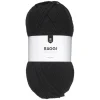 Garn Järbo Raggi 100 g sort – Charcoal black 1558