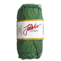 Garn Järbo Soft Cotton 50 g grøn – 8860 Forest green