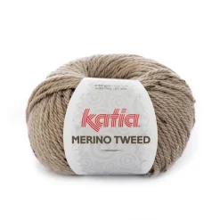 Garn Katia Merino Tweed 50 g beige – 301 Beige