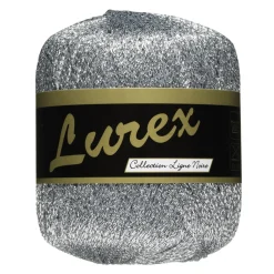 Garn Lammy Lurex 25 g sølv