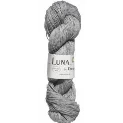 Garn Luna 50 g lysegrå