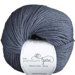 Garn Merino Mix 50g jeansblå