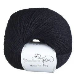 Garn Merino Mix 50g marineblå