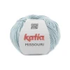 Garn Missouri 50 g lys aqua