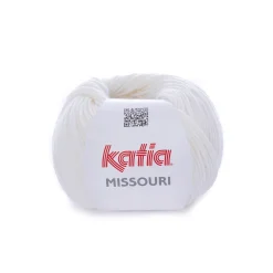 Garn Missouri 50 g ubleget