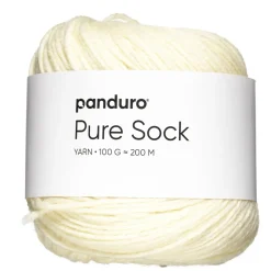 Garn Pure Sock 100 g creme