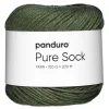 Garn Pure Sock 100 g mørkegrøn