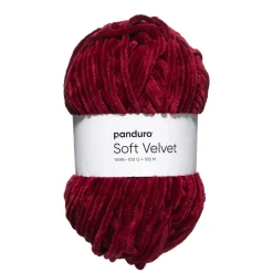 Garn Soft Velvet 100 g bordeaux