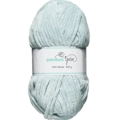Garn Soft Velvet 100 g lysegrøn