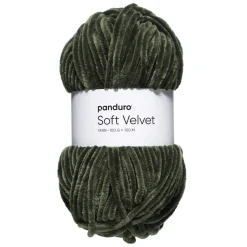 Garn Soft Velvet 100 g mørkegrøn