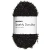 Garn Sparkly Scrubby 50 g sort