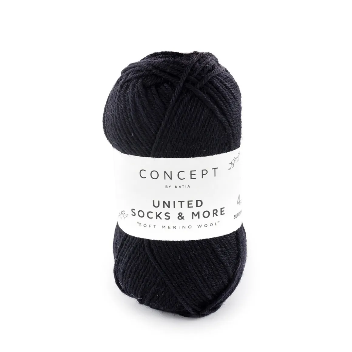 Garn United Socks 25g sort