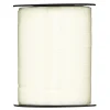 Gavebånd 150 meter på rulle, 1,5 cm bredt – blank ivory/elfenben