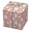 Gavepapir på rulle 10 m×57 cm – rosa blomsterhav