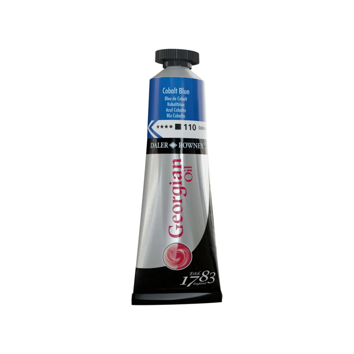 Georgian Oil Colour oliefarve 38 ml Cobalt Blue 110