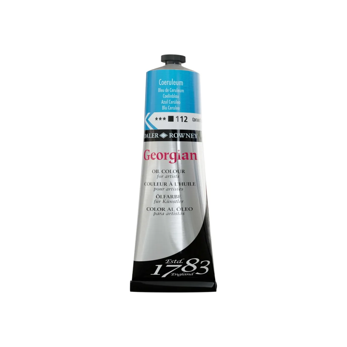 Georgian Oil Colour oliefarve 225 ml Coeruleum Blue Hue 113