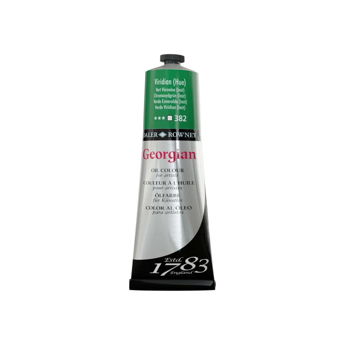 Georgian Oil Colour oliefarve 225 ml Viridian Hue 382