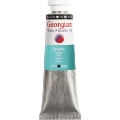 Georgian Water Mixable Oil Colour, vandopløselig oliefarve 37 ml Turquoise 145