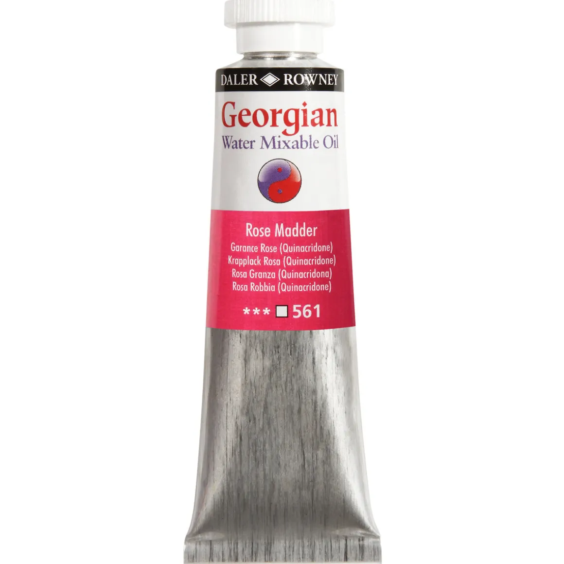 Georgian Water Mixable Oil Colour, vandopløselig oliefarve 37 ml Rose Madder 561