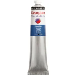 Georgian Water Mixable Oil Colour, vandopløselig oliefarve 200 ml Sèvres Blue 129