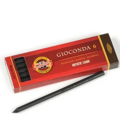 Gioconda fv.kridt Sort 6 st