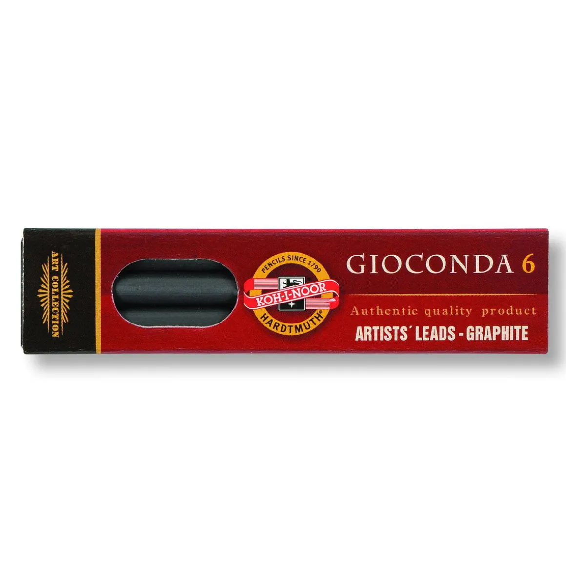 Gioconda Teg.stift 5,6mm 4B 6p