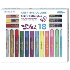 Glitterglue 18-pack 10,5 ml