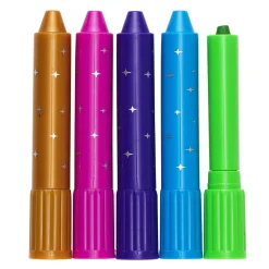 Glitter Twister 5-pak, dejligt cremede og glitrende farvekridt