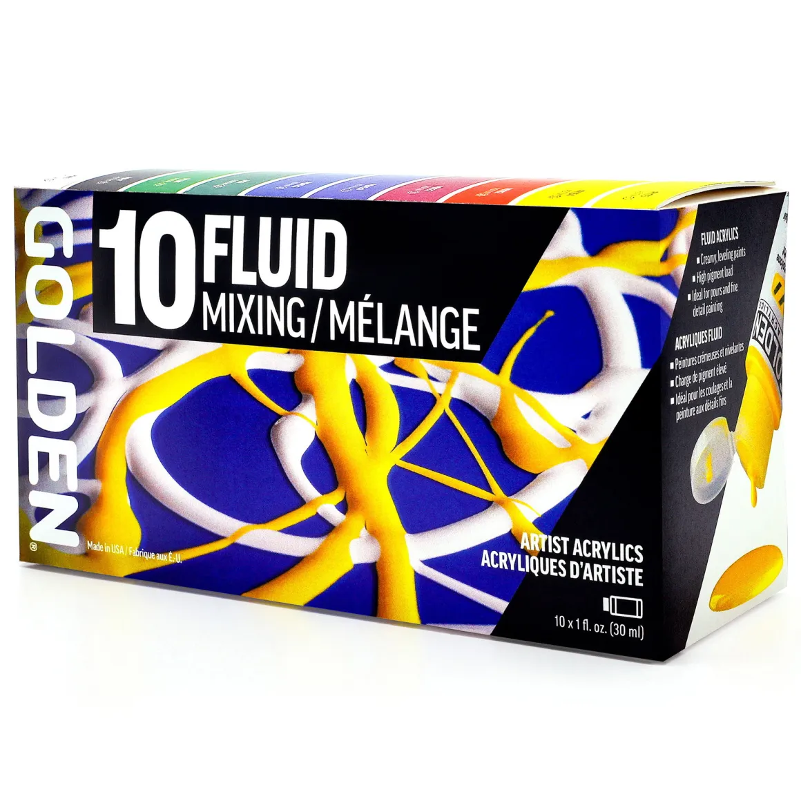 Golden Artist Fluid Acrylics Mixing Set #928