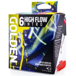 Golden Artist High Flow Acrylics Intro Set #068