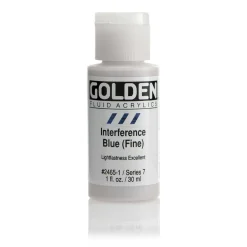 Golden Fluid Acrylics 30 ml - 2465 Interference Blue F.