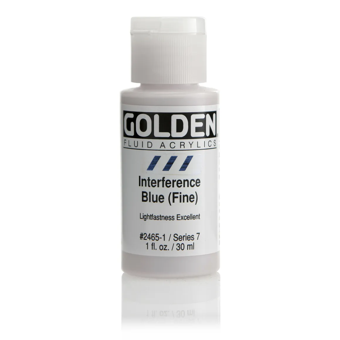 Golden Fluid Acrylics 30 ml - 2465 Interference Blue F.