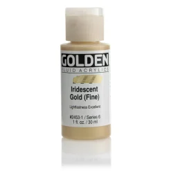 Golden Fluid Acrylics 30 ml - 2453 Iridescent Gold F.