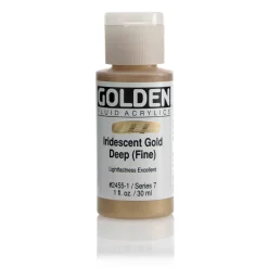 Golden Fluid Acrylics 30 ml - 2455 Iridescent Gold Deep F.