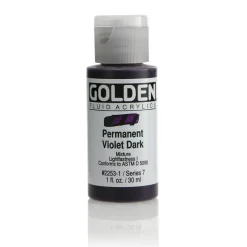 Golden Fluid Acrylics 30 ml - 2253 Permanent Violet Dark
