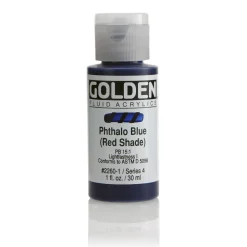 Golden Fluid Acrylics 30 ml - 2260 Phthalo Blue