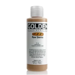 Golden Fluid Acrylics 118 ml - 2340 Raw Sienna