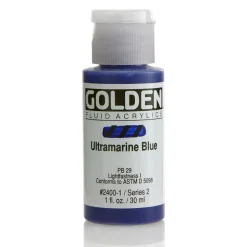 Golden Fluid Acrylics 30 ml - 2400 Ultramarine Blue