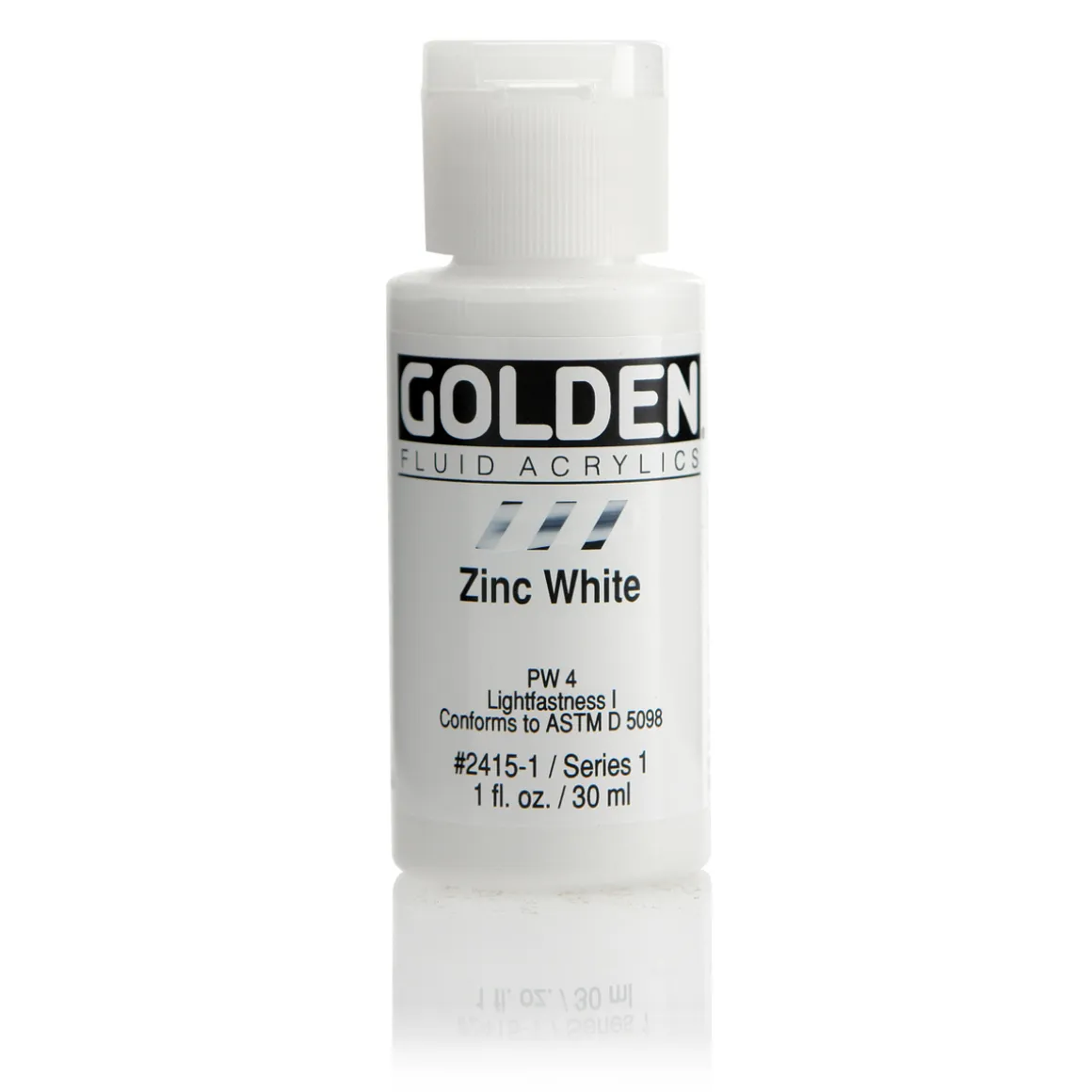 Golden Fluid Acrylics 30 ml - 2415 Zinc White