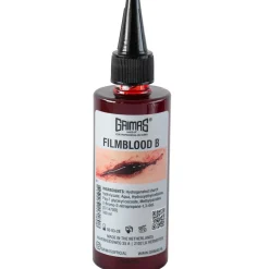 Grimas blod, teaterblod, snydeblod – 100 ml meget realistisk blod til halloween