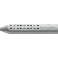 Grip 2001 eraser pen sølv