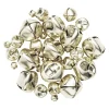 30 guldfarvede bjælder i mix Ø6, 12 & 20 mm
