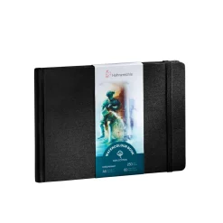 Hahnemühle akvarelbog i pocketformat 14×14 cm – 100% bomuld, gramvægt 250