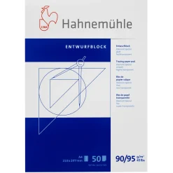 Hahnemühle A4 transp. blok