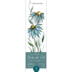Hahnemühle Watercolour Bookmark Pad – 5,5×20 cm, 15 ark, 300 g/m²