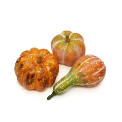 Halloween små græskar 3 stk.