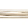20 halve rundstokke – længde 50 cm, bredde 6 mm, dybde 3 mm